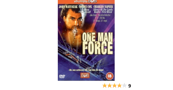 Amazon Co Jp One Man Force Dvd By John Matuszak Dvd ブルーレイ John Matuszak Ronny Cox Charles Napier Sharon Farrell Sam J Jones Dale Trevillion
