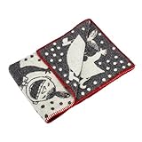 クリッパン KLIPPAN ウールブランケット 2436-02 ハッピーリトルミイグレー 65x90cm Wool Blankets ひざ掛け 毛布 オフィス ふわふわ 北欧ブランド [並行輸入品]