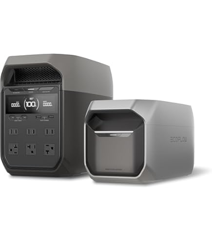 w*a様 EcoFlow DELTA 3 1500 ポータブル電源 バッテリーセ Amazon.co