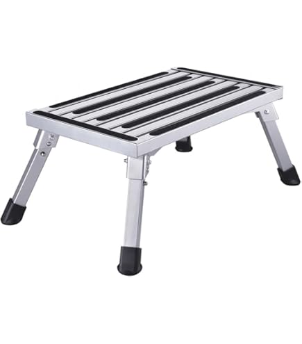 Amazon | トラスコ中山(TRUSCO) 作業用踏台 アルミ製・高強度タイプ 4