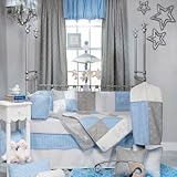 Starlight 4 Piece Baby Crib Bedding Set with Bumper by Glenna Jean by Glenna Jean [並行輸入品]
