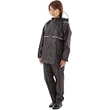 [Lace Ladies] 上下セット レインコート 軽量 自転車 男女兼用 ツバ付き 反射テープ付き レインウェア 撥水 袖あり メンズ レディース 長袖 長ズボン 大きいサイズ バイク 雨具 カッパ 自転車用 作業用 レインパンツ
