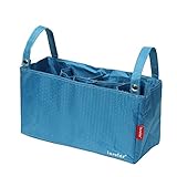【ジェネリック 】 9色　防水　ベビーカー アクセサリー バスケット　収納袋　便利　カバー　哺乳瓶 おむつ 　小物 入れ バッグ　 (ブルー)
