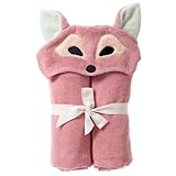 Breganwood Organics Kids Hooded Towel, Playful Fox - Woodland Collection by Breganwood Organics