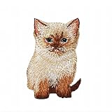 アップリケワッペン ベビーキャット ヒマラヤン ラグドール 猫 ねこ シャム猫