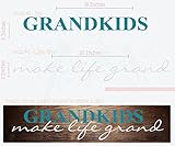 Grandkids Make Life Grand壁文字ビニールデカールステッカー壁アート WDPM4000