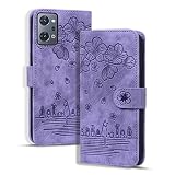 Torske Oppo A3 5G ケース 手帳型 日版 さくら柄 Oppo A3 Pro 5G ケース オッポ A3 5G 手帳型ケース おっぽ A3 5G ケース 油絵デザイン ヴィンテージカラー 快適な質感 財布型 Oppo A3 5G スマホケース カード収納あり 使う便利性 オッポa3ケース 全面保護 オッポ A3 Pro 5G 携帯ケース 6.67インチ 紫の