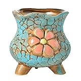 2つの小さなガーデンポットのセット創造的なポットポット多肉植物のポット[P]