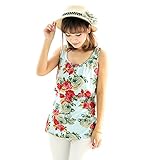 (ディーコッテ) D'Kotte レディース キャミソール 授乳服 授乳口 花柄 フラワー 産後 150609-25(ブルー-l)
