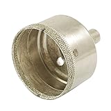 SODIAL(R)45mmの直径のダイヤモンドティップタイル　セラミックガラスホールソー　ドリルビット