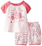 Absorbaベビー女の子カメラShort Set カラー: ピンク