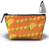 ストレージポータブルバッグコスメティックポーチNiceおいしいTaco大容量Make Up Purse Medicine台形Toiletry Bags