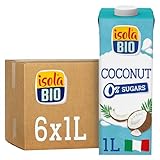イソラビオ（isola BIO）オーガニック ココナッツドリンク 無糖 有機 1000ml×6本