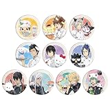 A3 家庭教師ヒットマンREBORN! x SANRIO CHARACTERS 02 [コラボイラスト] ホログラム缶バッジ[65mm] 金属 ZHBAT65-RES-02 10個入りBOX