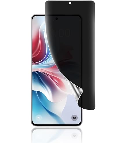 Amazon | 対応 OPPO Reno11 A 用 覗き見防止フィルム 指紋認証対応 【1
