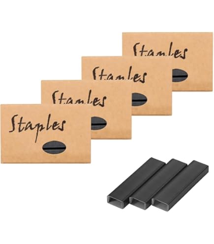 小型ステープル針 金属製 Amazon.co.jp: ブラック#10 ホッチキス針 小型カラーホッチキス針 ミニ