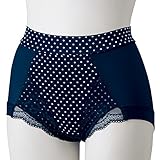 ママラボ　すっきりショーツ（ショート） (ネイビー, L)