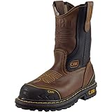 CebuメンズTK Farmer 10 " Work Boot カラー: ブラウン