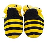 Thickened handmade Baby Toddler first walkers soft bottom shoes Bee Shoes childhood shoes 6-12 Month