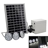 seakysea LEDソーラー電球 充電LEDライト LEDソーラーライト ガーデンライト 充電式 LED電球【電球3個 昼光色 20LED】