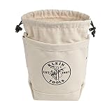 Klein Tools 5416TC Top Closing Bolt Bag, # 4 Canvas, 10" Height,Standard [並行輸入品]