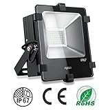 Aglaia LEDフラッドライトアウトドア、50 W防水ip67セキュリティライトwith 5250lm明るいライトと6500 Kデイライトクールホワイト