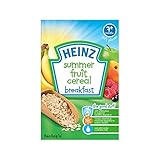 Heinz Breakfast Summer Fruit Cereal for Babies 7mth+ (120g) 赤ちゃんのためのハインツ朝食の夏の果物穀物+ （ 120グラム） 7Mth