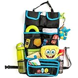 Backseat Car Organizer by Hello Little Monsters - Kids Toy Car Storage - Travel Accessories for Baby