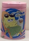 スポンジ・ボブRound Tin Coin Bank Nothin But Relaxation 。