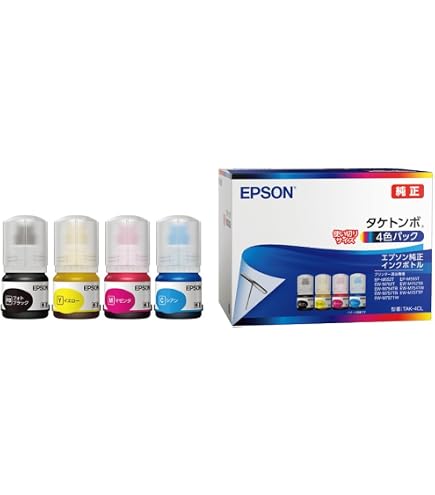 エプソン純正 KETA-5CL 5色パック インクボトル