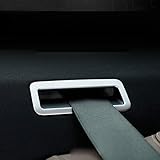 CHEYA ステンレススチールインテリアリアシート安全ベルトカバーフレームトリム