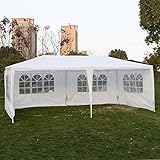 アウトドア10 ' x20 'キャノピーパーティーウェディングテントGazebo Pavilion Caterイベント4側壁by azaleahome