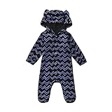 ベビーロンパース Hosam 子供服 赤ちゃん 男の子 女の子 クマ コスチューム 可愛い 柔らかい 秋冬衣装 室内 子供の誕生日プレゼント 出産お祝い (80)