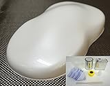関西ペイントPG80　ホワイトパール 1kgセット（シンナー/硬化剤/道具付）　自動車用ウレタン塗料　２液 カンペ　ウレタン　塗料　白