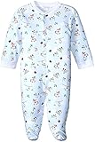 Kissy Kissy Unisex Baby Snow Much Fun Print Footie Blue 9 [並行輸入品]