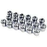 HHIP 3900-5267 3/32 to 3/4" ER-32 18 Piece Spring Collet Set [並行輸入品]