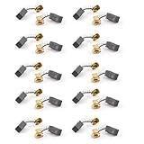 uxcell　モーターのカーボンブラシ　12 x 6 x 6mm　角度グラインダー用　10ペア入り