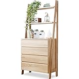 LOWYA （ロウヤ） キッチン キッチン収納 食器棚 カップボード 半完成品 収納棚 オープン棚 チェスト ナチュラル おしゃれ 新生活