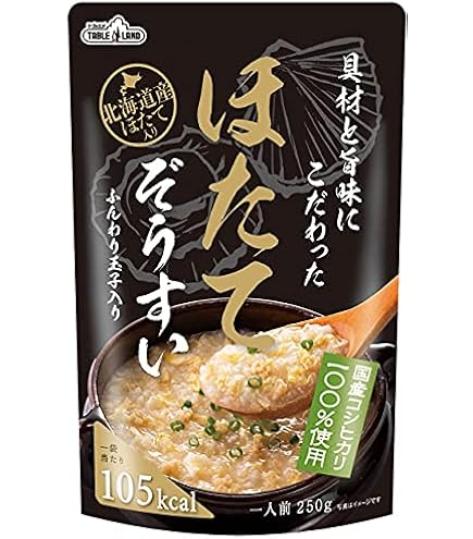 Amazon | テーブルランド 具材と旨味にこだわったかにぞうすい 250g 12
