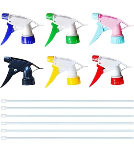 Amazon | uxcell スプレーボトルノズル プラスチック 調節可能な