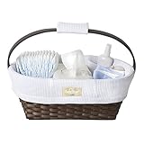 Munchkin Sarabear Portable Diaper Caddy, White Waffle