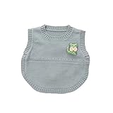 Pojour ベビー服 子供服 女の子ニットセーター 冬 防寒 かわいいベストトップス おしゃれ 暖かい 厚手 綿 ベビールームウェア 普段着 カジュアル 旅行 記念日 プレゼント 丸首 黄色