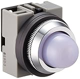 IDEC φ25 TWSシリーズ パイロットライト 丸形 LED照光 AC/DC24V APS122DNW