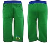 ベビー服 いないいないばぁっ！裾プリント ゴム切替 起毛パンツ 【34、グリーン/95cm】