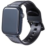 [GRAMAS] アップルウォッチバンド Apple バンド カモフラ CAMO Italian Genuine Leather ビジネススタイル (42/41/40mm) 手首周り 約140～190mm 対応
