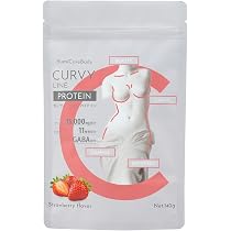 Amazon.co.jp: CURVY LINE PROTEIN 140g（ストロベリー） : ドラッグストア