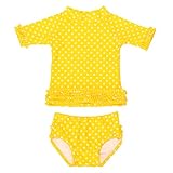 Rufflebutts ラッフルバッツ スイムウエア 2T （2-3歳用） 2T Yellow イエロー 水着 [並行輸入品]