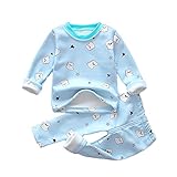 Tovadoo 子供服 ベビー服 男女共用 トップス+ズボン 秋冬 長袖 多色 プリント 厚手 暖かい キュート ソフト ファッション 保育園 旅行 プレゼント