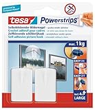 Tesa 58031 – 00020 – 00 Powerstrips画像フックホワイトwith 2フック4 Strips by Tesa UK