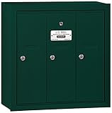 Salsbury Industries 3503GSP Surface Mounted Vertical Mailbox with Master Commercial Lock, Private Ac